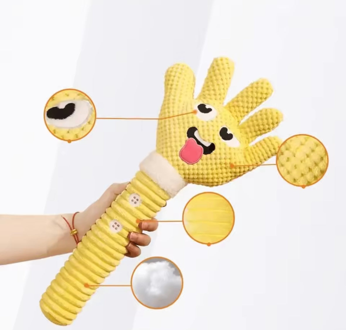 PupSqueak Plush Dog Toy