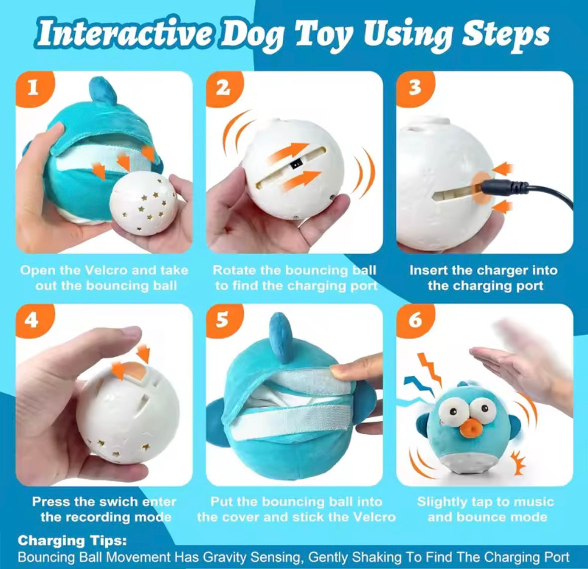 CrunchBall Dog Toy