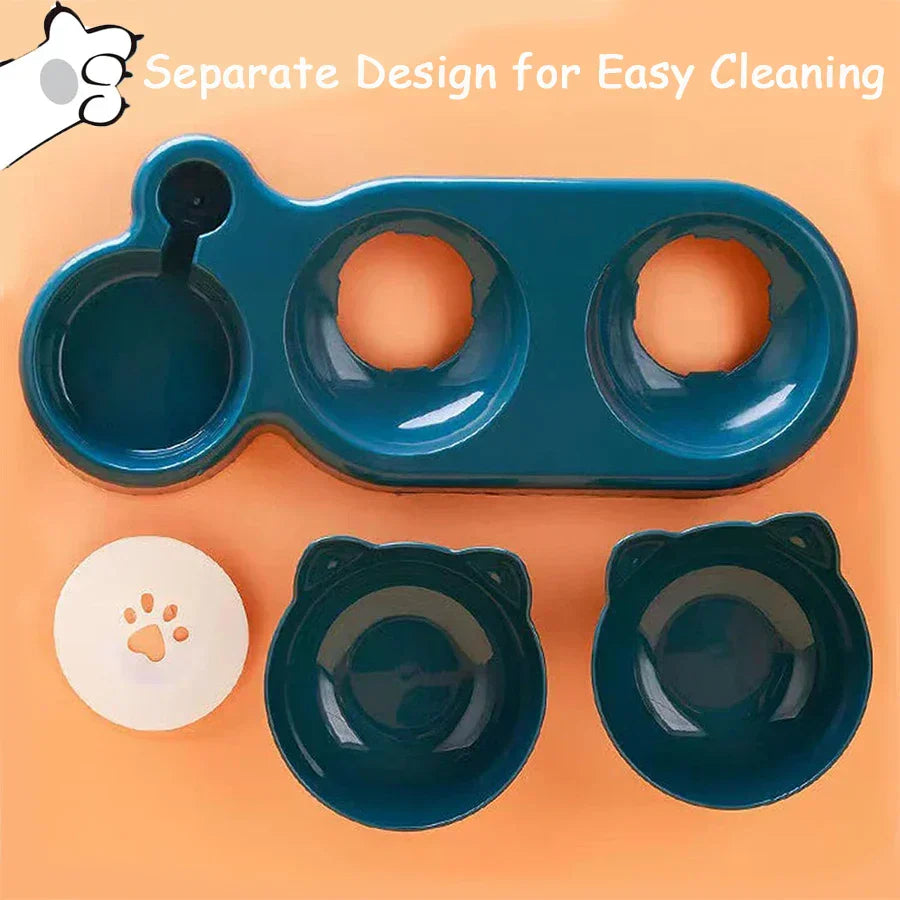 PawBowl 2-in-1 Pet Feeder