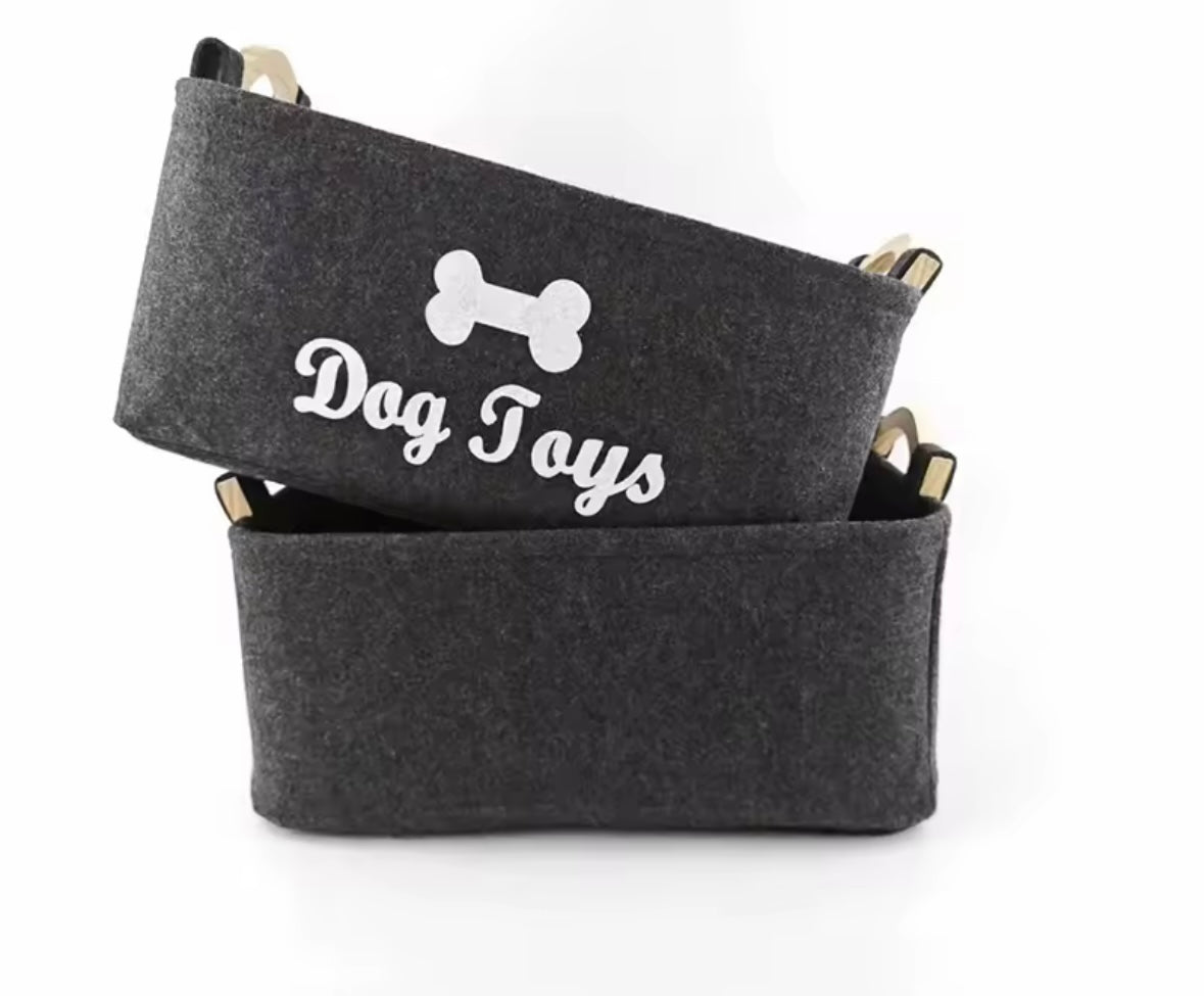 PawNest Toy Storage Basket