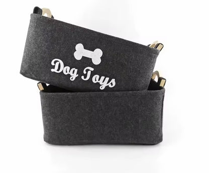 PawNest Toy Storage Basket
