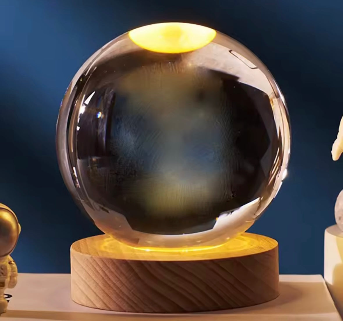 ForeverPaws Crystal Lamp