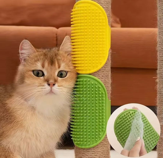 PurrScratch Cat Comfort Brush