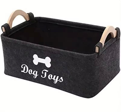 PawNest Toy Storage Basket
