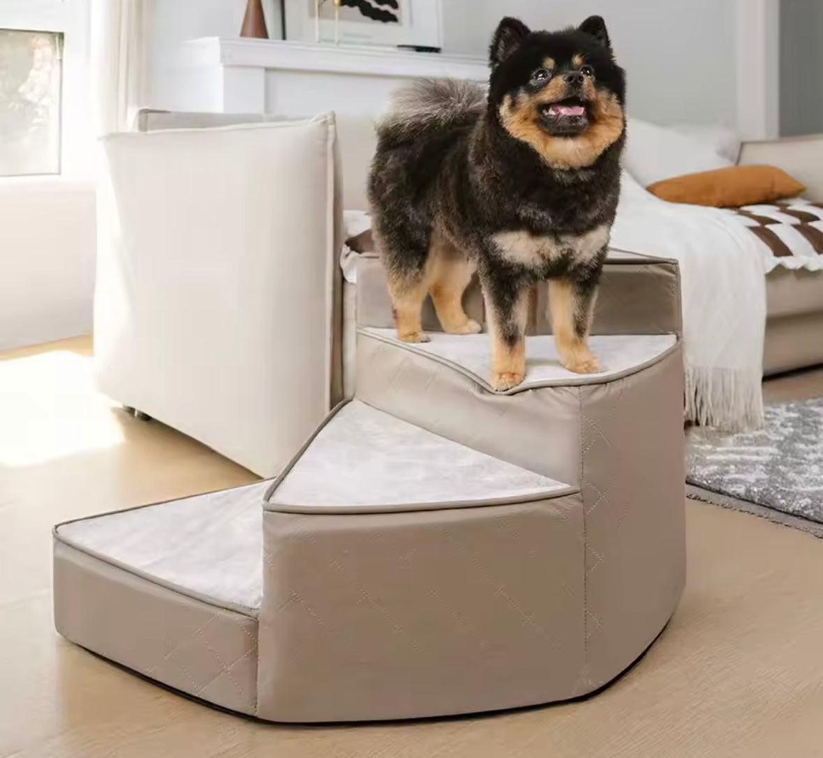 PawStep Leather Pet Stairs