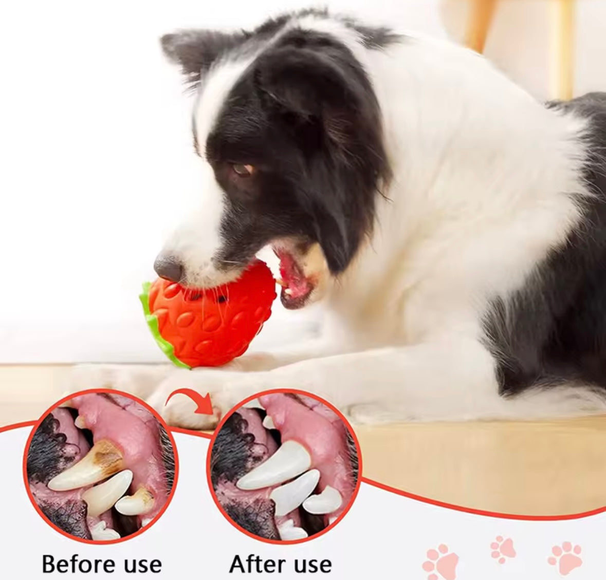 Strawberry Chew Toy