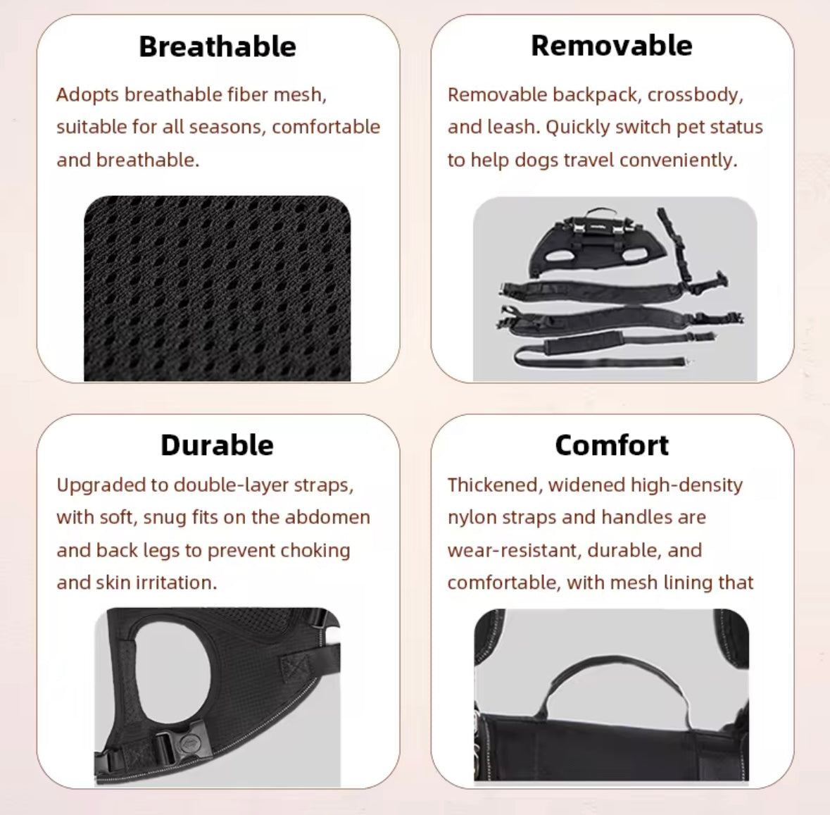 PawPack Dog Backpack