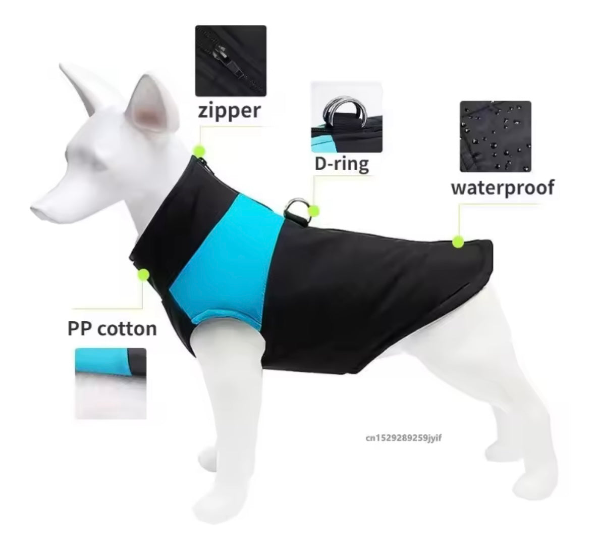 WarmPaw Winter Dog Jacket