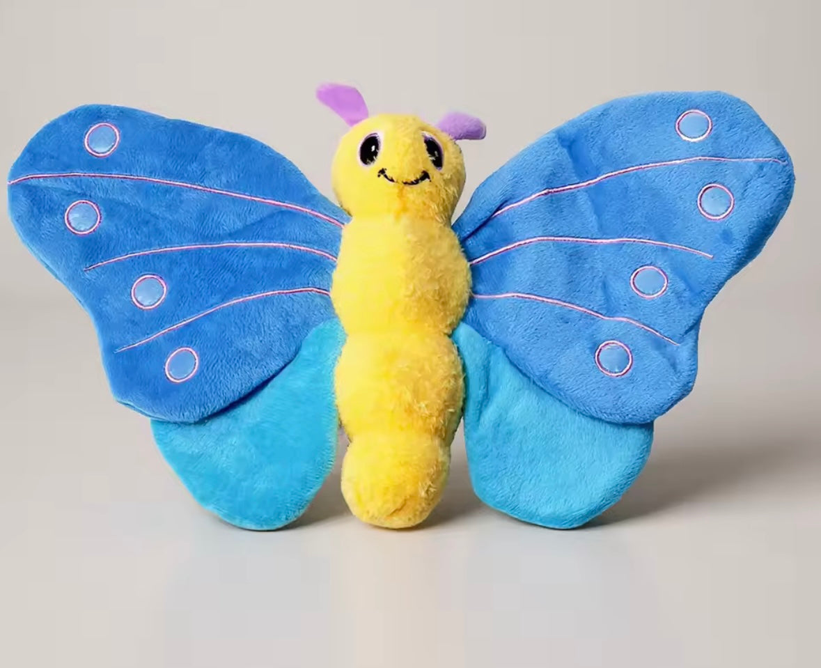Squeaky Butterfly Cat Toy