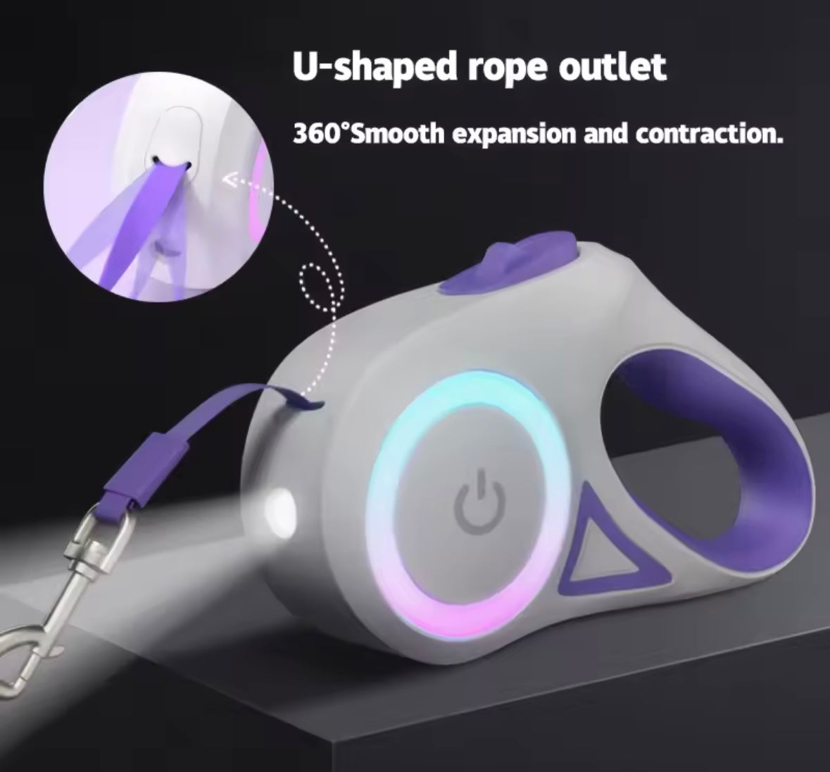 GlowLeash LED Dog Leash