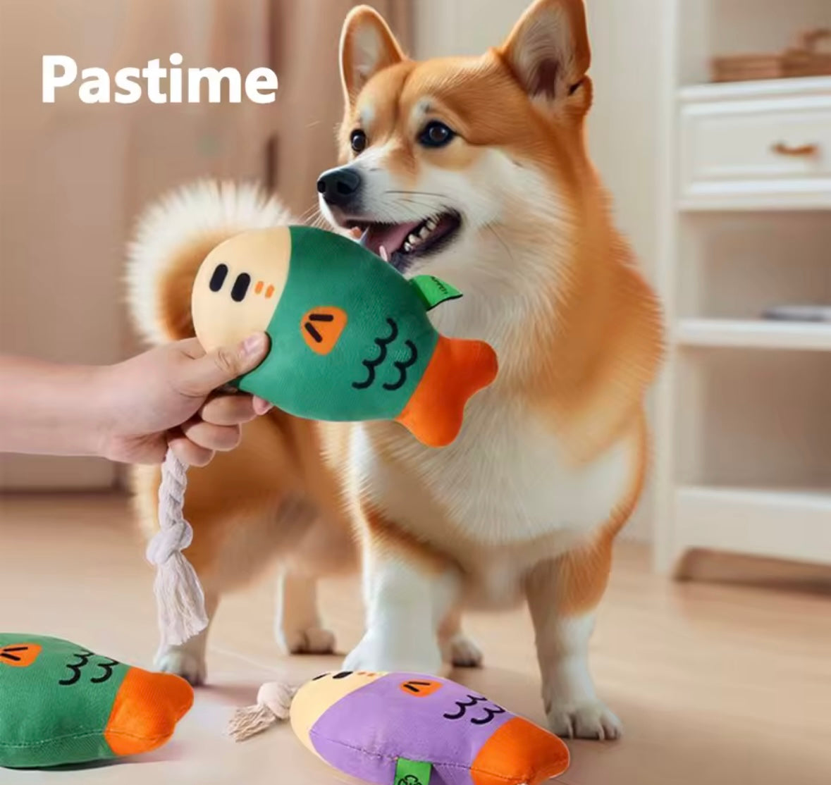 SqueakyPaws Dog Toy
