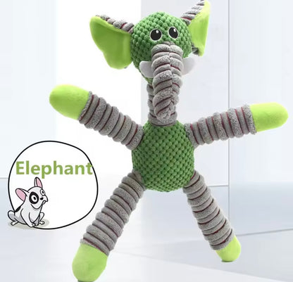 TitanPaw Squeaky Plush Dog Toy