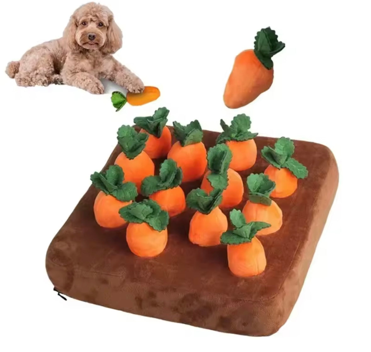 CarrotPaws Dog Toy Mat