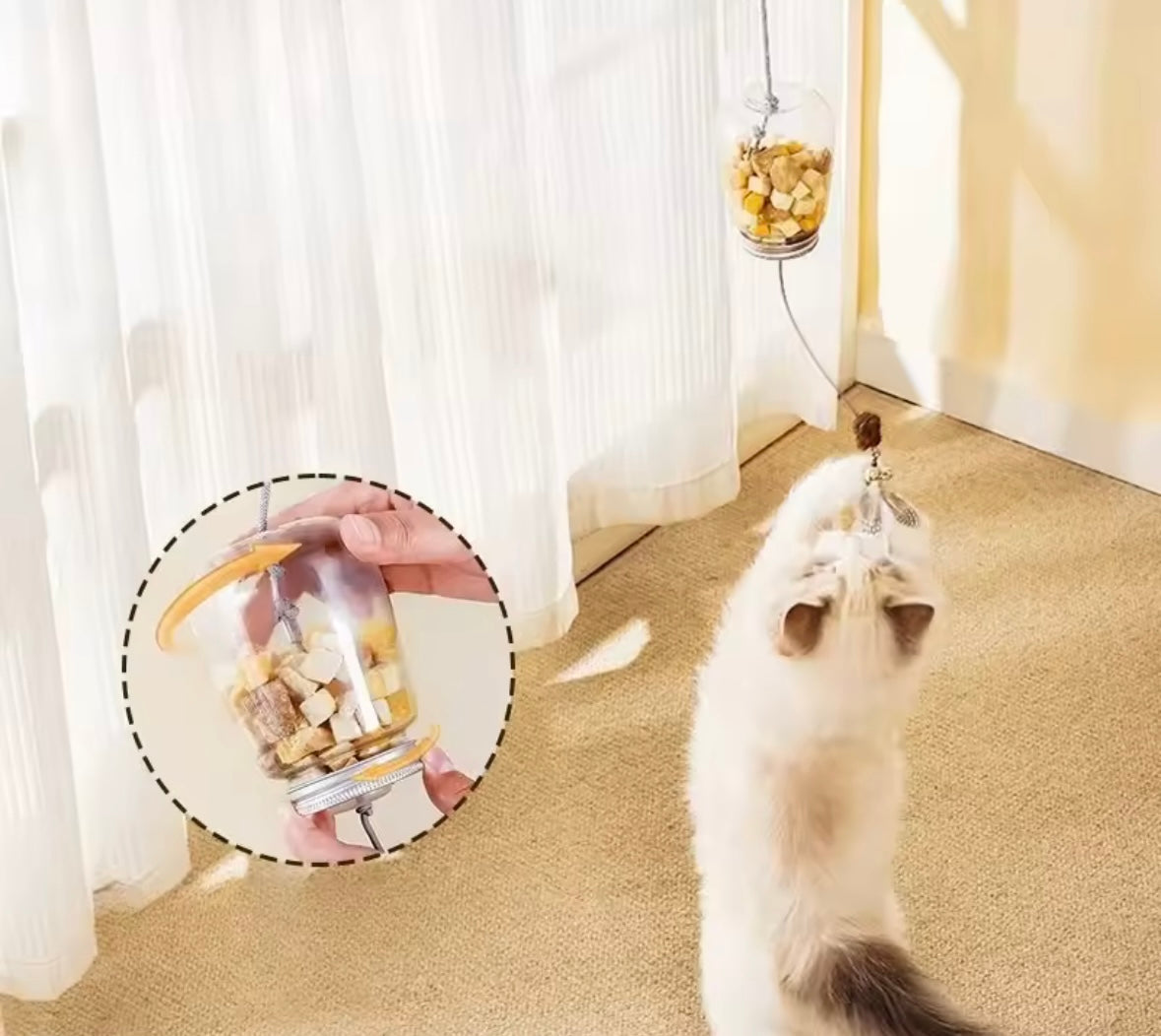 PurrPlay Treat Ball