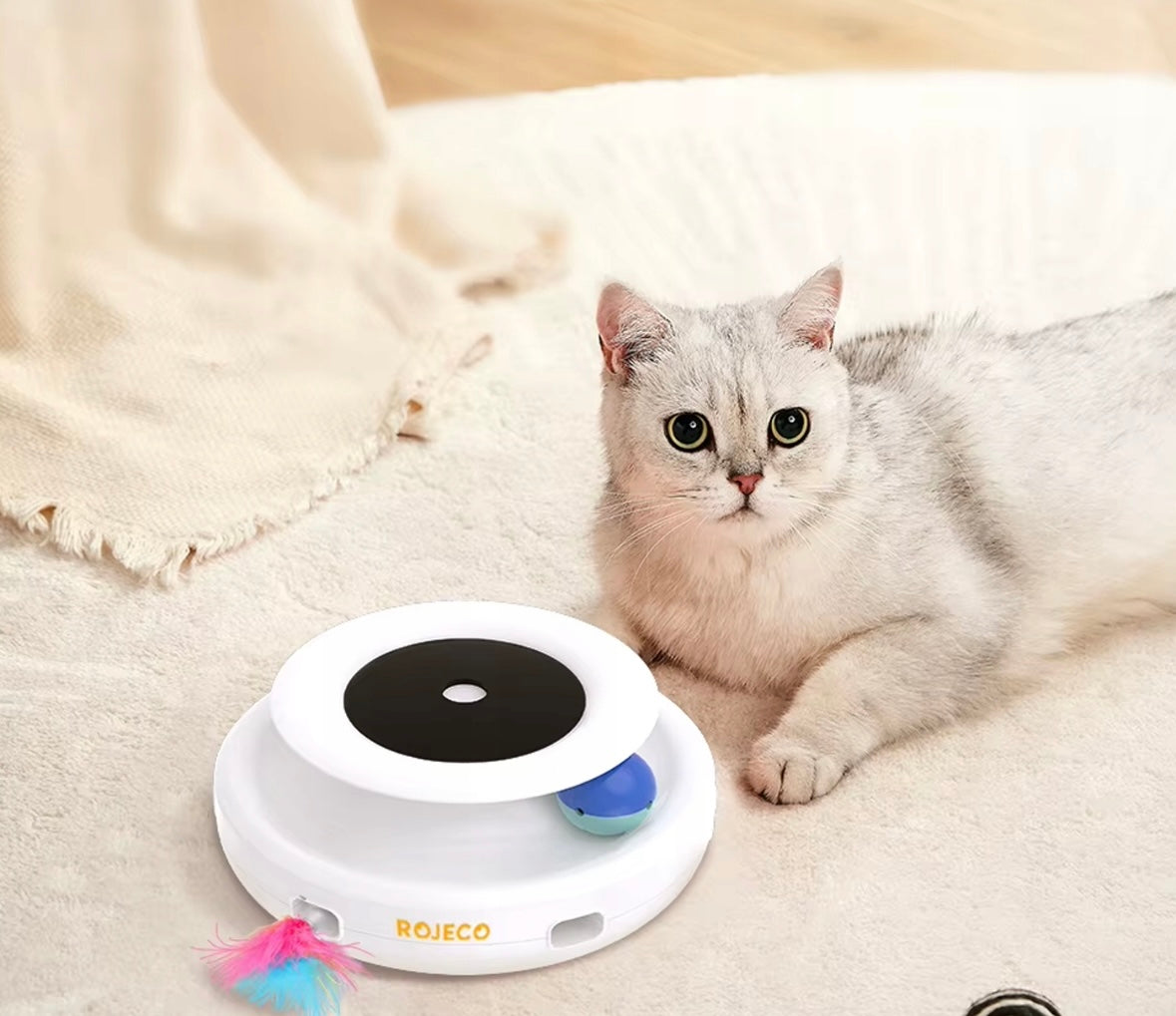 PurrSpin Interactive Ball