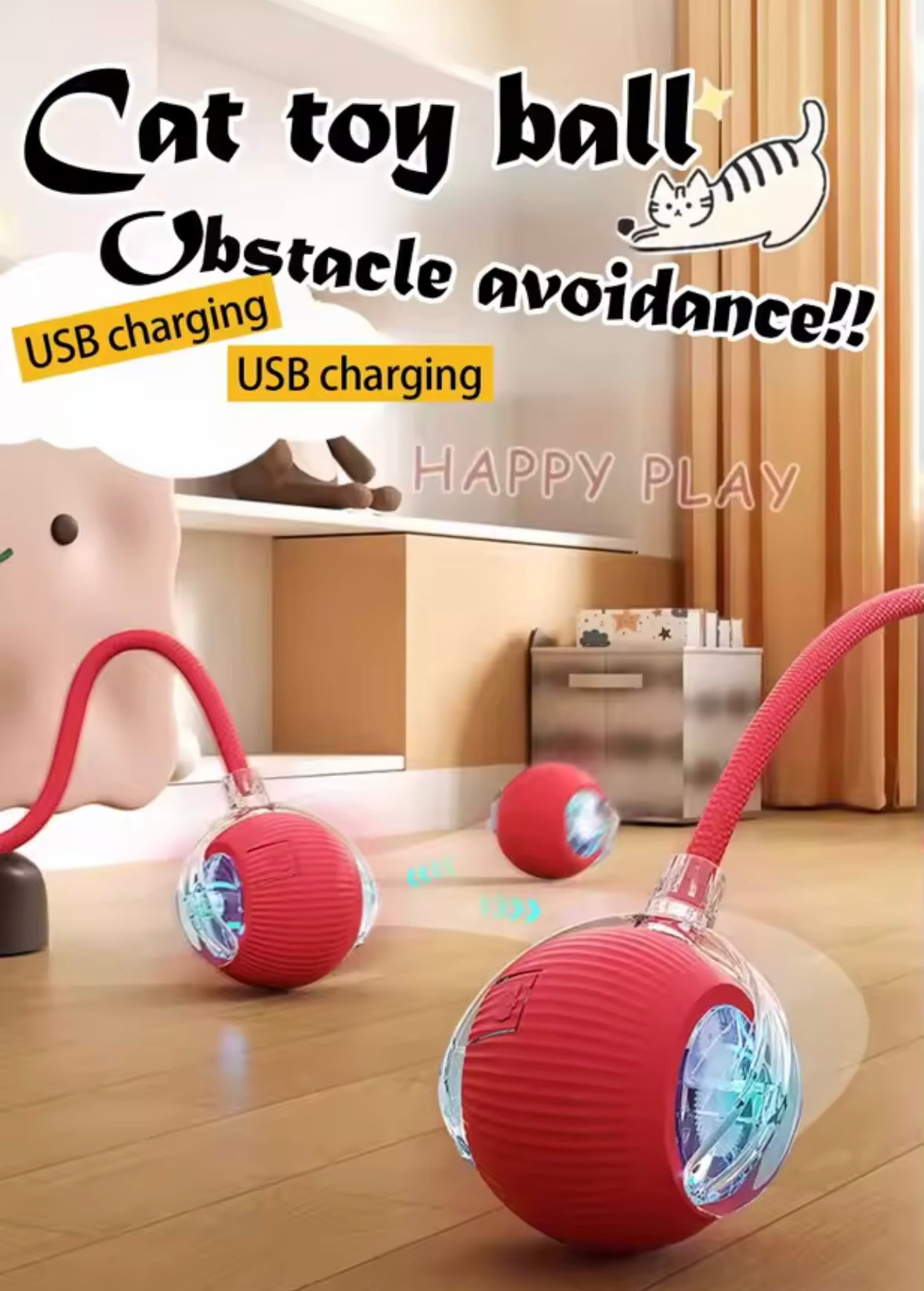PawBall Smart Pet Toy