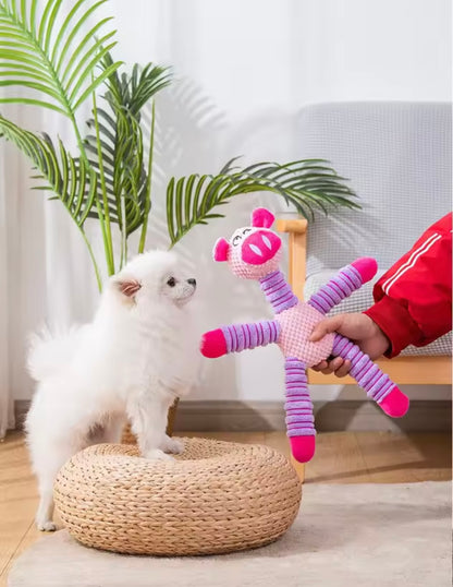 TitanPaw Squeaky Plush Dog Toy