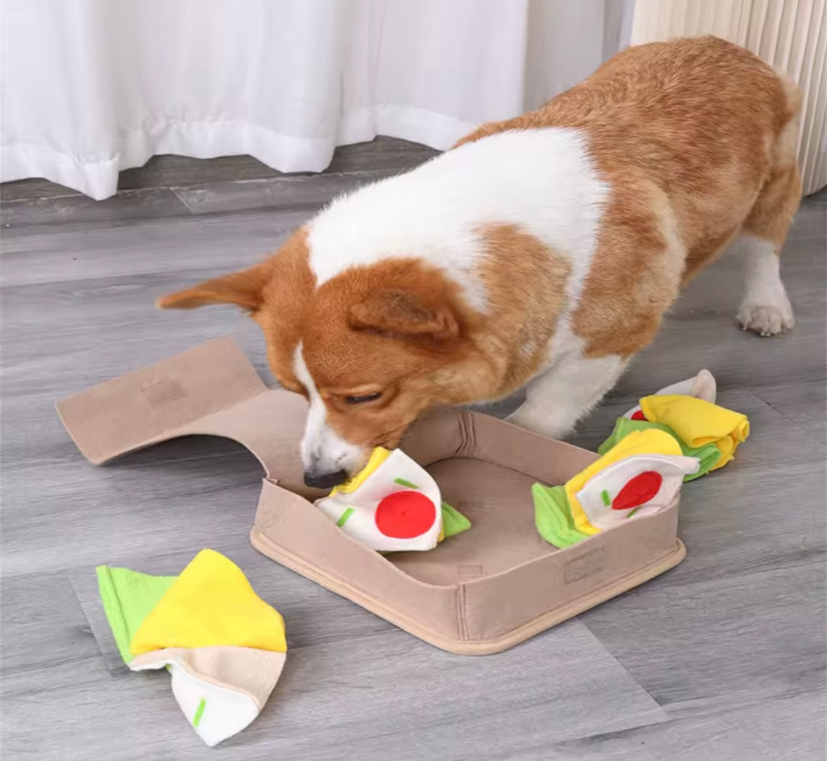 PizzaSniff Dog Toy