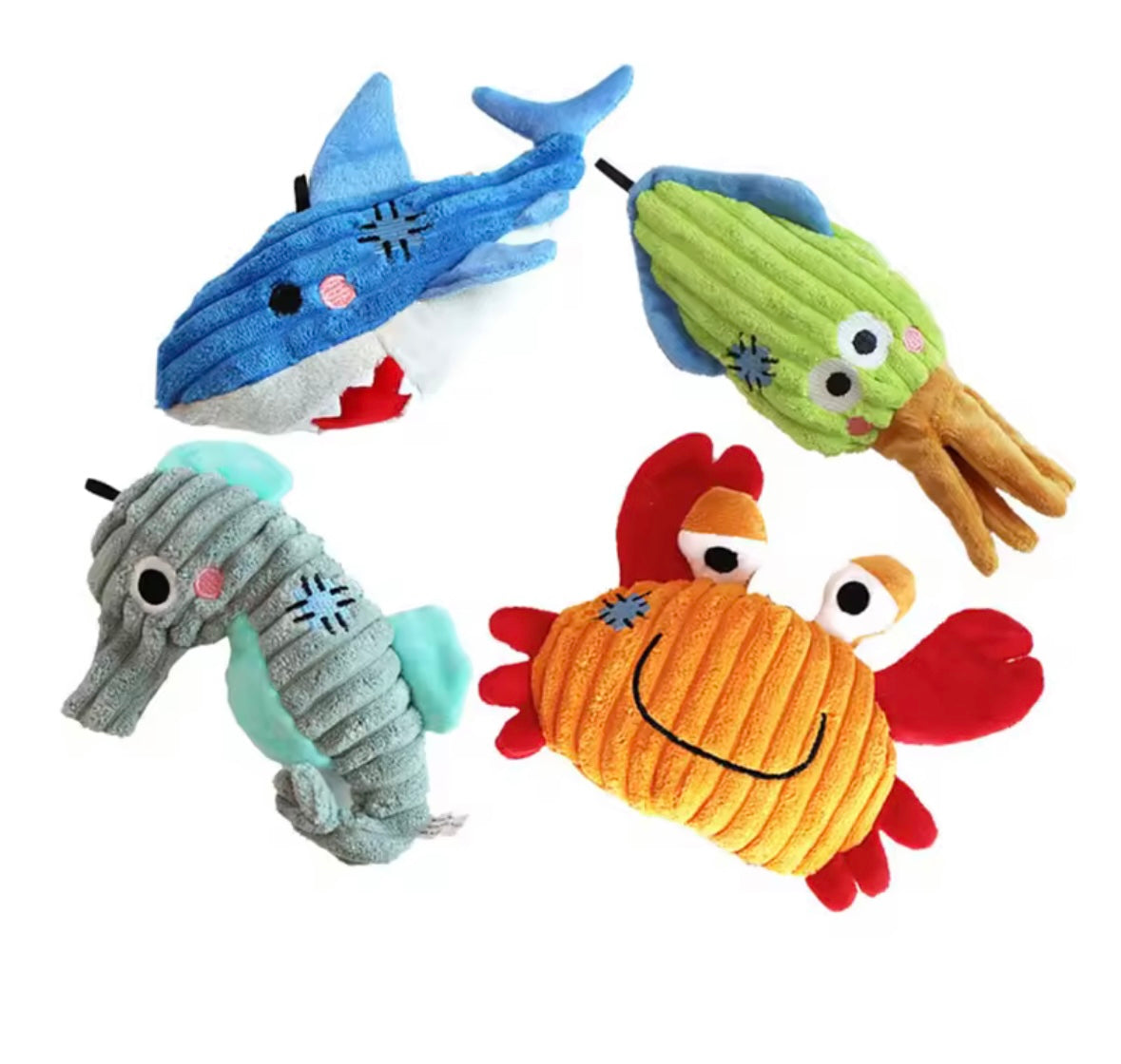 OceanPaws Plush Toys