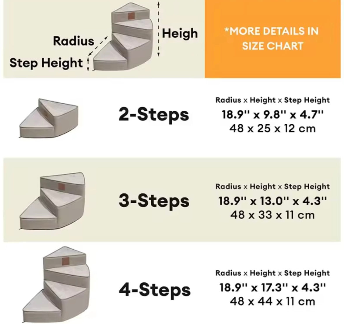 PawStep Leather Pet Stairs