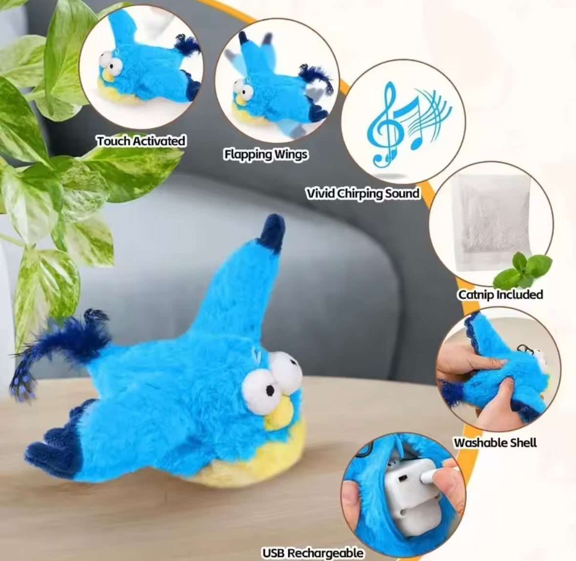 FlutterBird Cat Toy