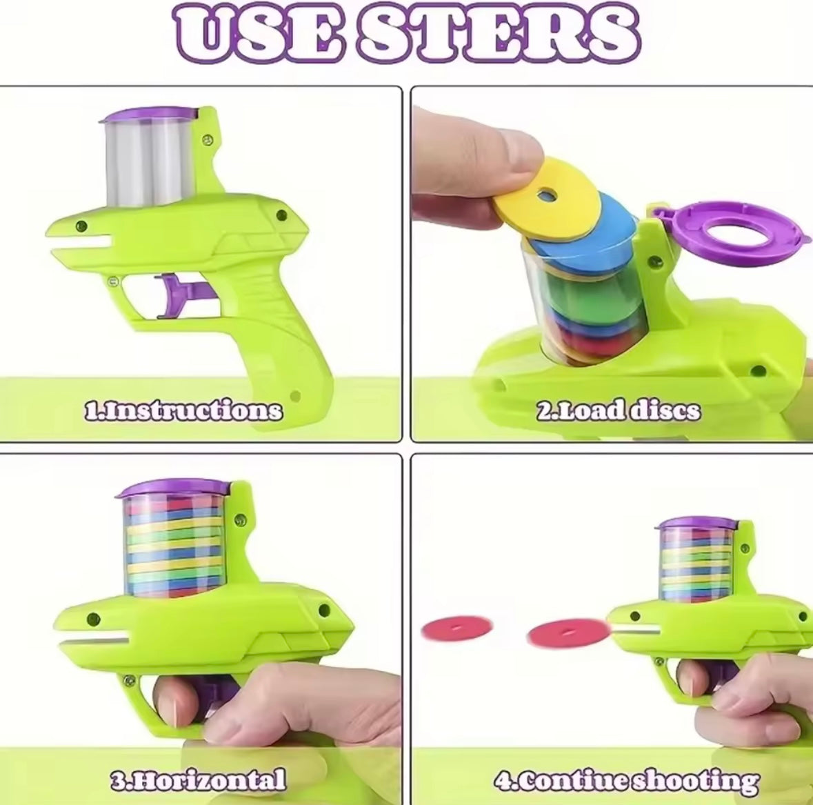 VelcroHunt Disc Launcher