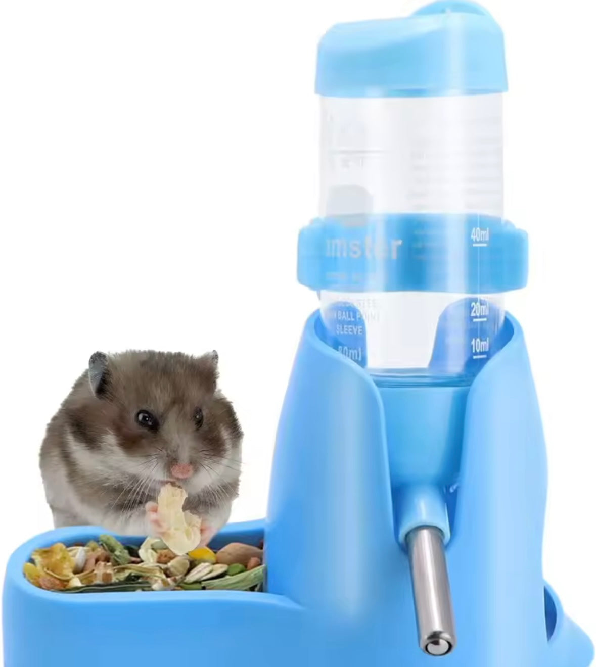 HamHydra 3-in-1 Hamster Water Bottle