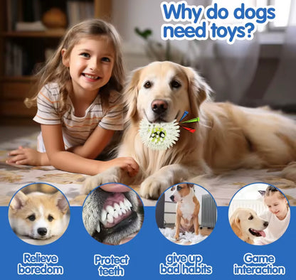 BounceBite Dog Tennis Ball