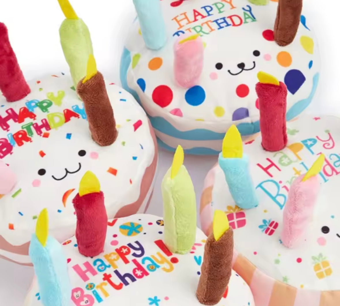 BarkDay Cake Dog Toy