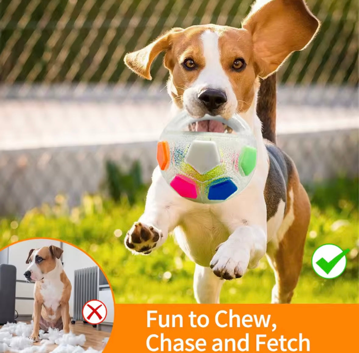 TeethEase Squeak Ball