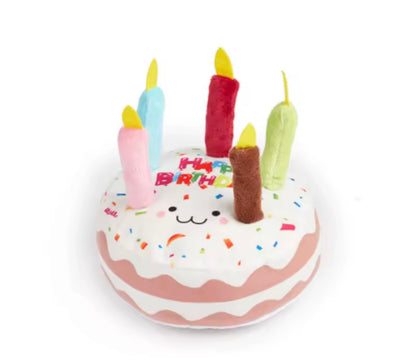 BarkDay Cake Dog Toy
