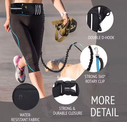 WaistLeash Retractable Dog Leash
