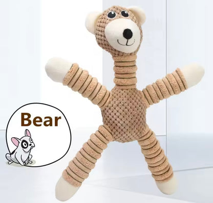 TitanPaw Squeaky Plush Dog Toy