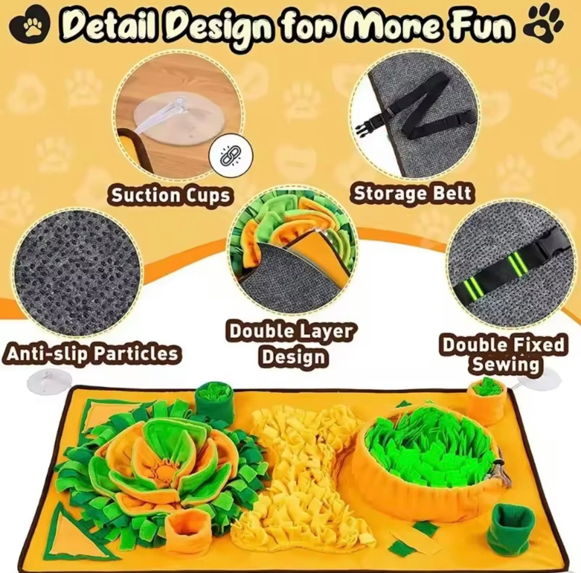 SniffPaws Snuffle Dog Mat