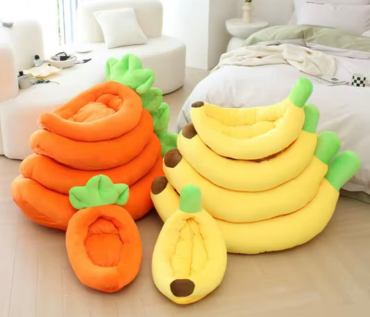 Veggie Cozy Pet Bed