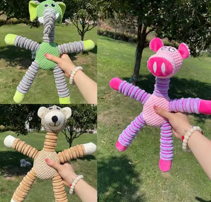 TitanPaw Squeaky Plush Dog Toy