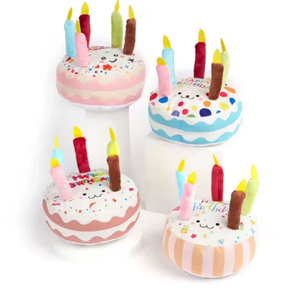 BarkDay Cake Dog Toy
