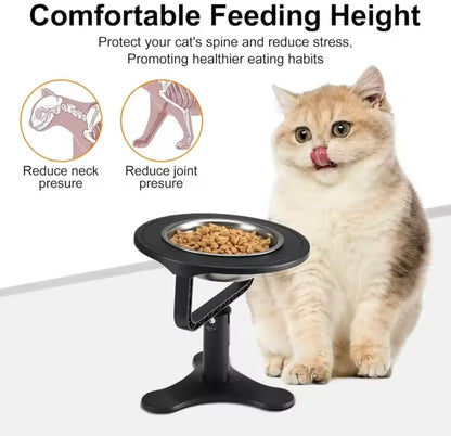 PurrLift Elevated Cat Bowl