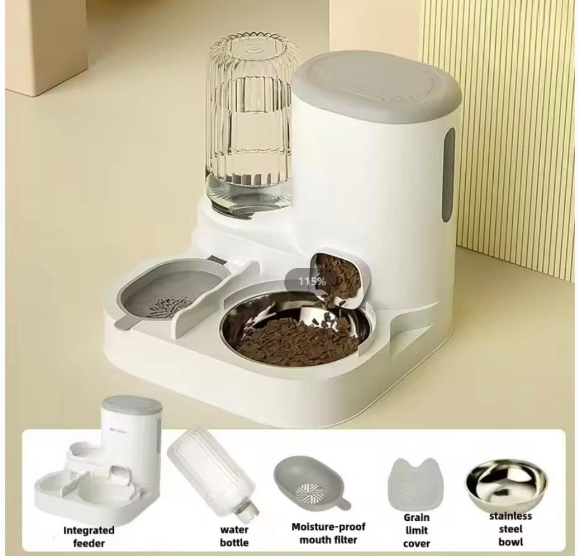 PawFlow Pet Feeder Bowl