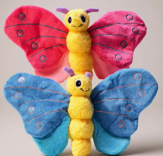 Squeaky Butterfly Cat Toy