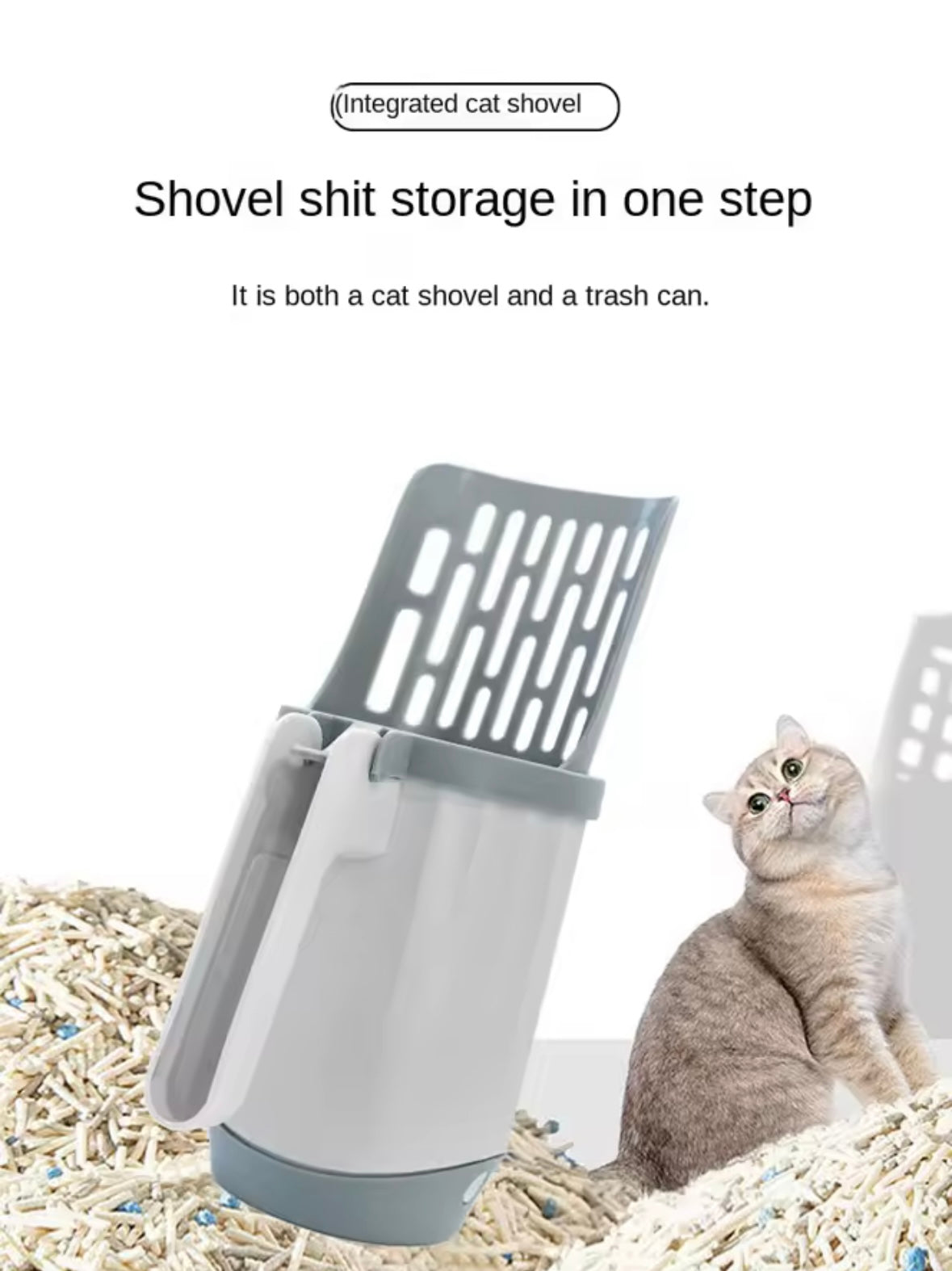 CleanPaw Cat Litter Scoop