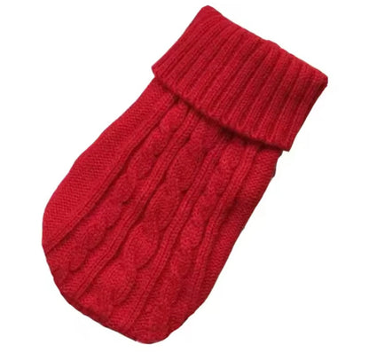 CozyTail Knit Dog Sweater