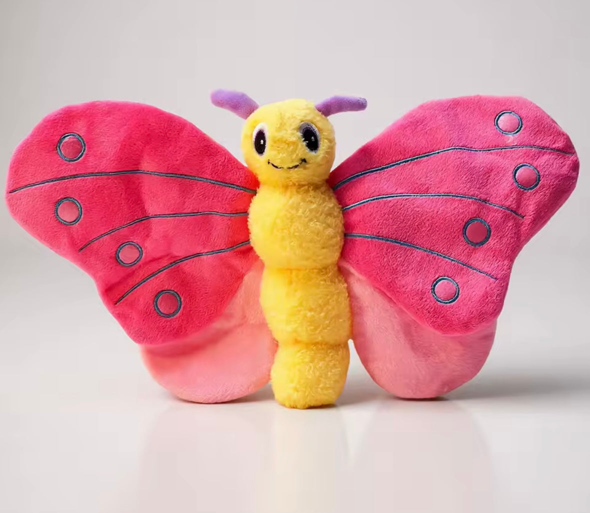 Squeaky Butterfly Cat Toy