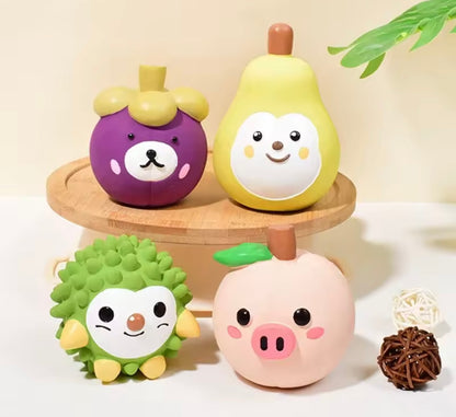 FruitPop Squeaky Dog Toy
