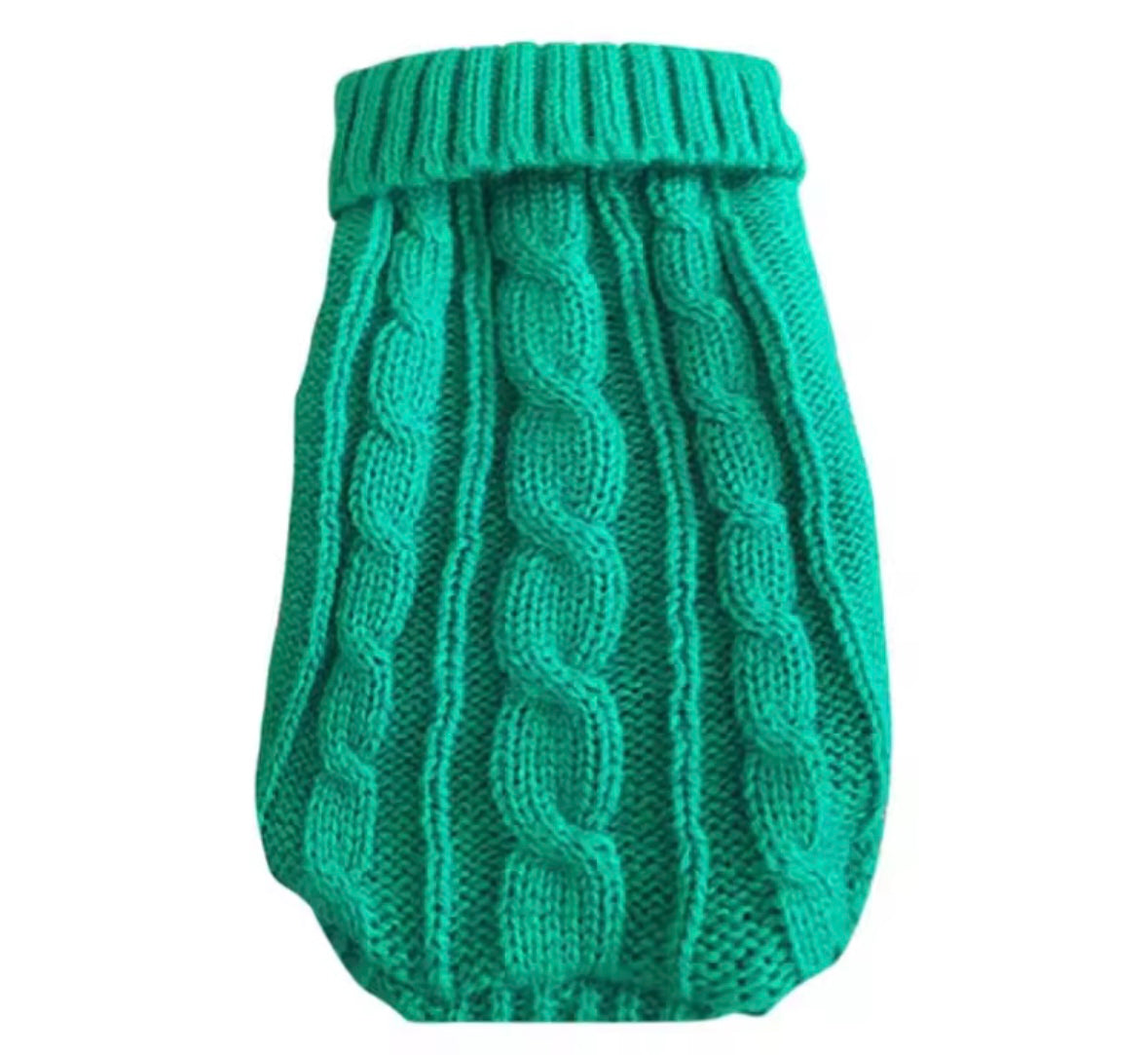 CozyTail Knit Dog Sweater