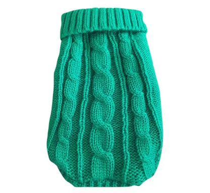 CozyTail Knit Dog Sweater