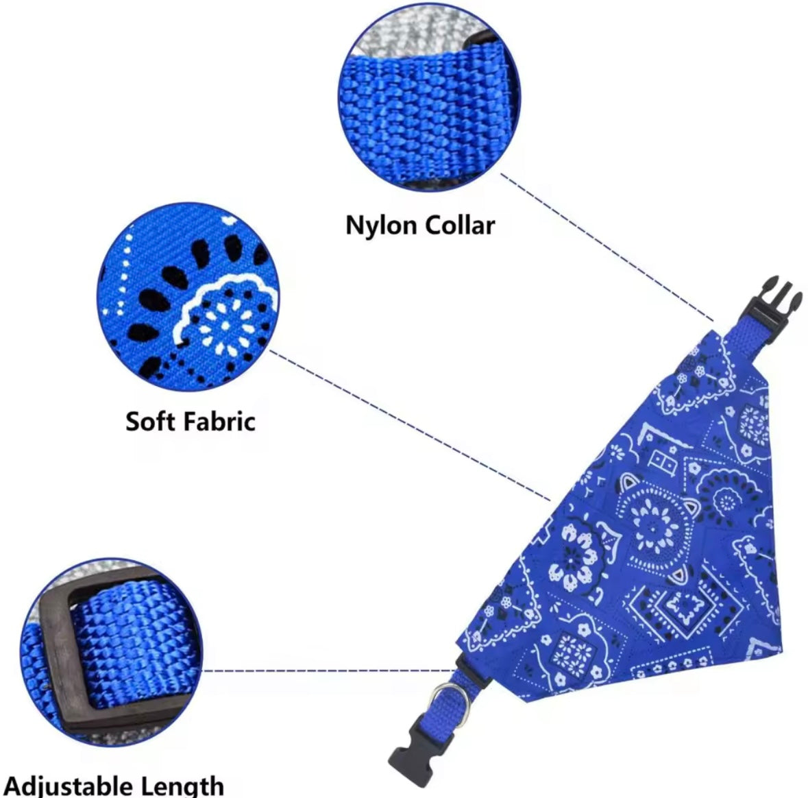 TriPaw Adjustable Pet Bandana