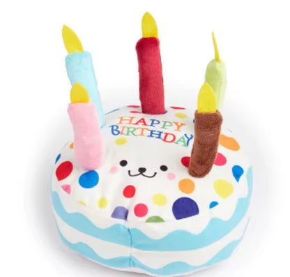 BarkDay Cake Dog Toy