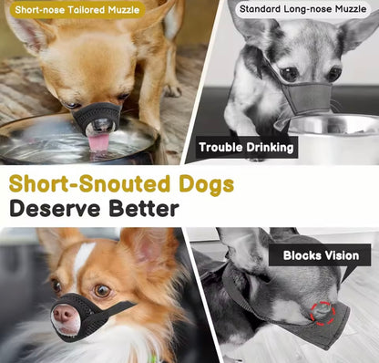 BreatheSafe Mesh Dog Muzzle