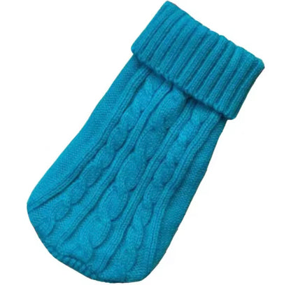 CozyTail Knit Dog Sweater